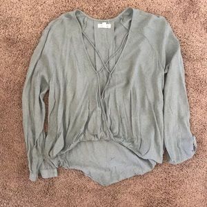 Urban outfitters green high low top!